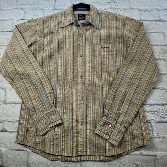 Pepe Jeans Striped Shirt size Medium - Picture 1 of 9